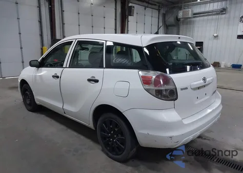 2008 Toyota Matrix z USA, uszkodzony, nr VIN 2T1KR32EX8C697610